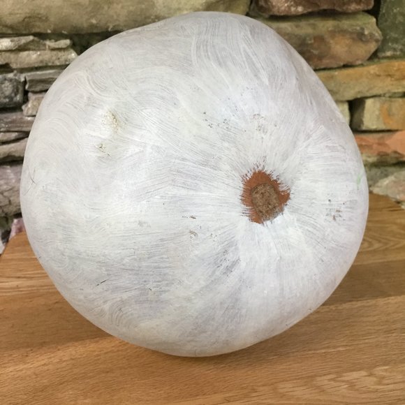 VTG Gourd Hand Painted Santa Holly Artist Signed Hand Crafted Artisan Christmas - Picture 8 of 8